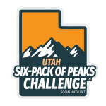 Utah Six-Pack of Peaks Challenge Logo