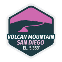 Hiked Volcan Mountain