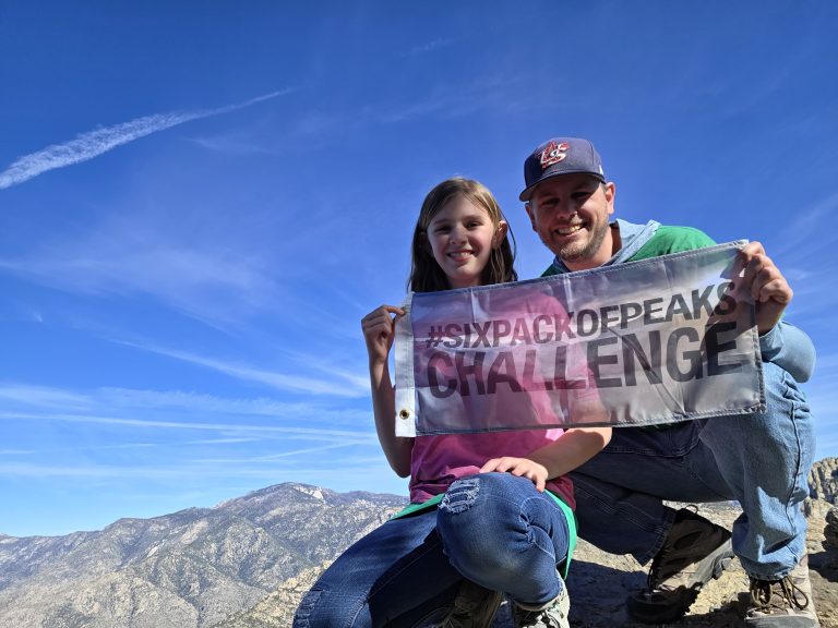Hiking with my 11 year old to Victory