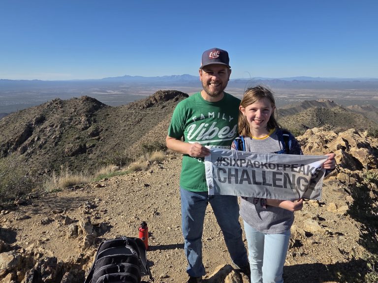 Conquering Peak #7 with My Daughter