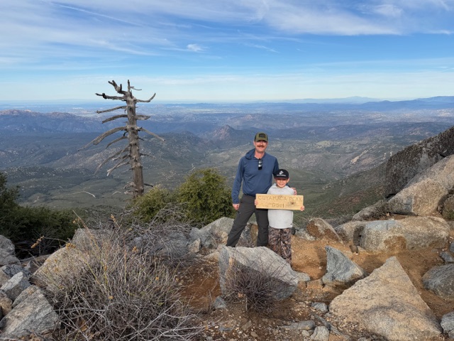 Cuyamaca with some snow