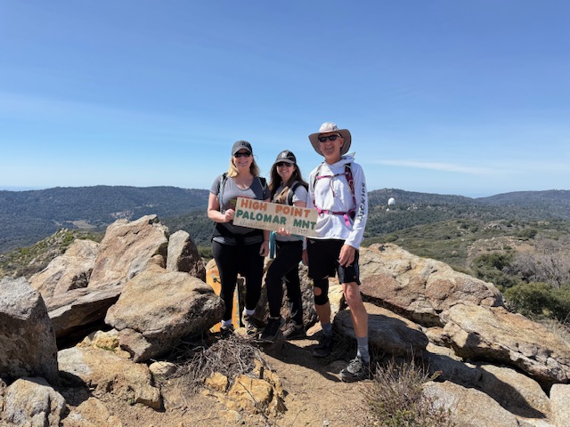 Great hike up to see an active fire tower as well as the Palomar Observatory