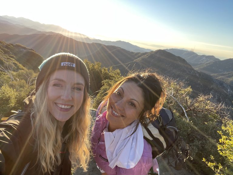Sunrise at Strawberry Peak!