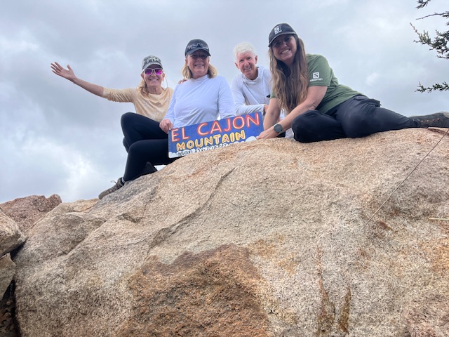 Tough hike, you get a workout both up and down the mountain.