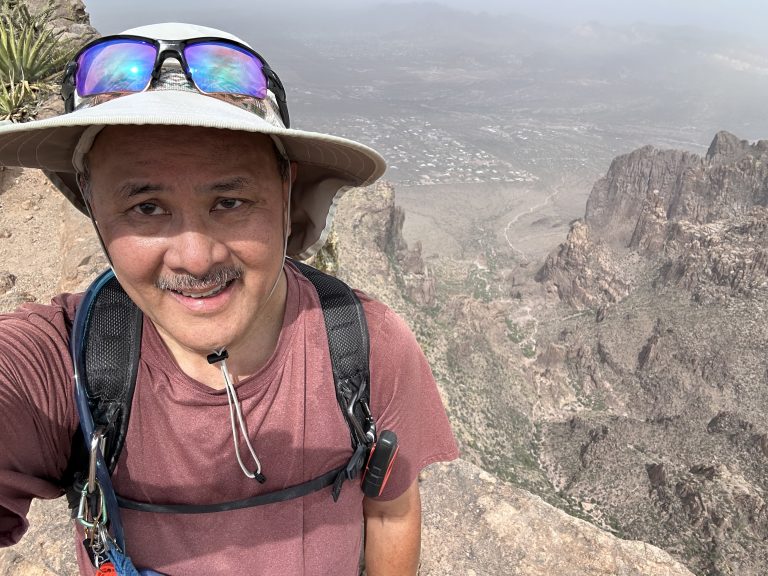 Rock Climb to the Flat Iron