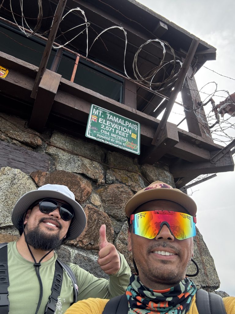 Mt. Tam zig zags and stairs