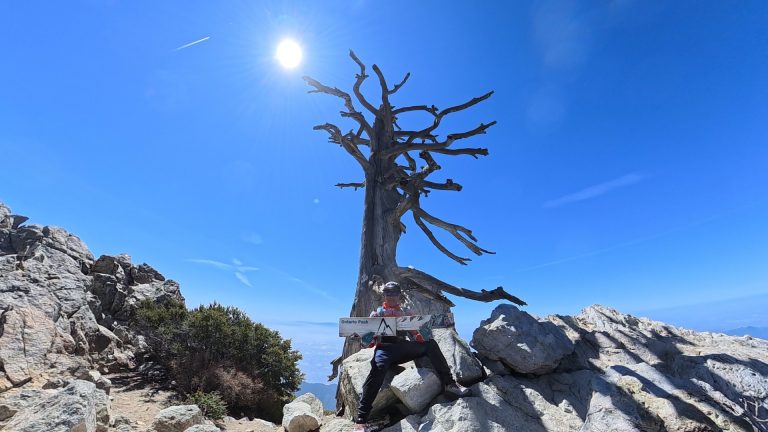 Ontario Peak. My fifth hike of the 6 pack of peaks!