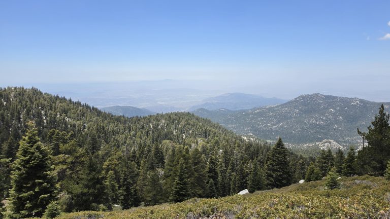 Steep, quick climbs on Mount San Jacinto