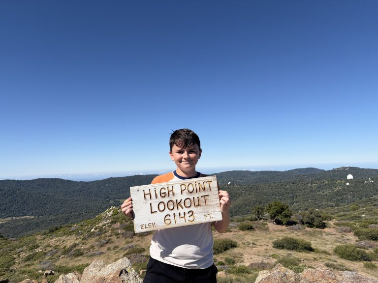13 mile hike, 13 mile view!