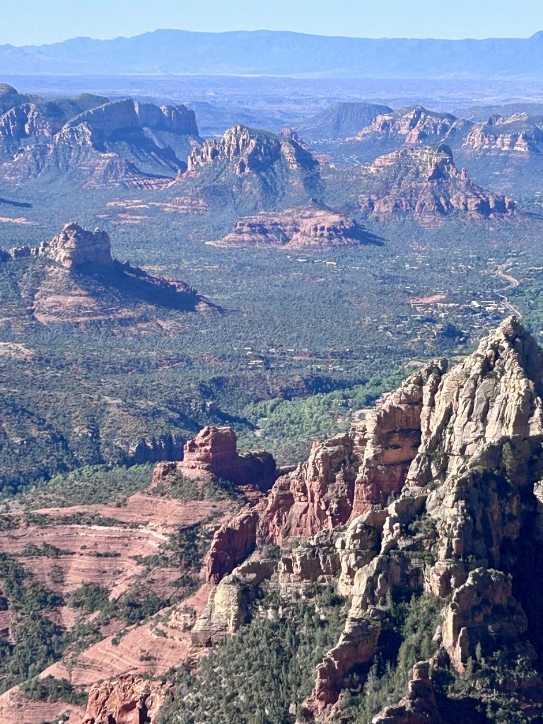 Spectacular Sedona Overlook from Wilson Mountain