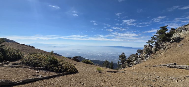 Lunch on Ontario Peak